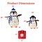 Best Choice Products 2-Piece Lighted 3ft Pop-Up Penguin Family Outdoor Christmas Decoration w/ 150 LED Lights